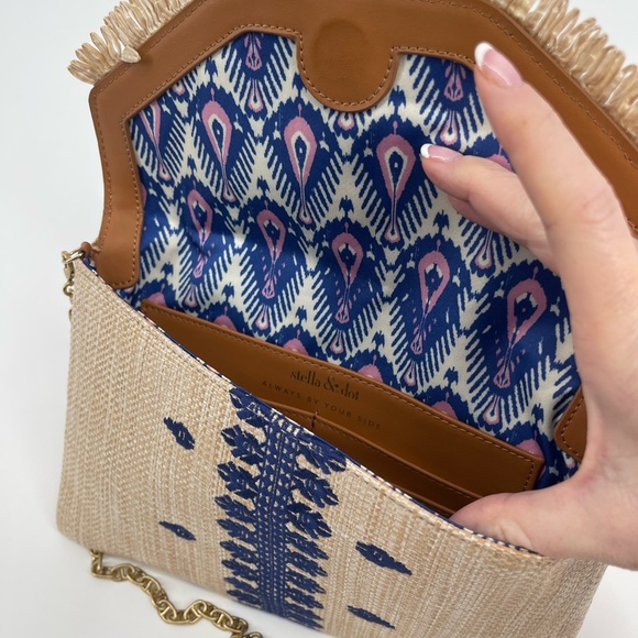 Stella & Dot Clutch or Shoulder Purse - Picture 4 of 4